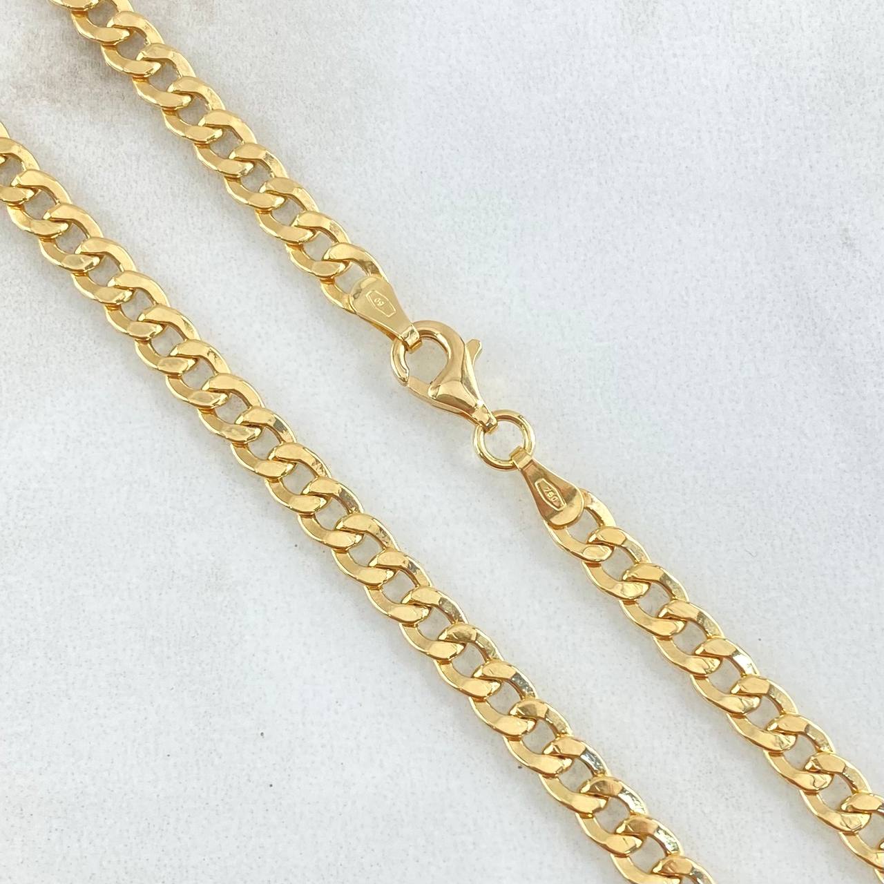 Cadena Cubana 11.95gr / 70cm / +0 Oro 18K *