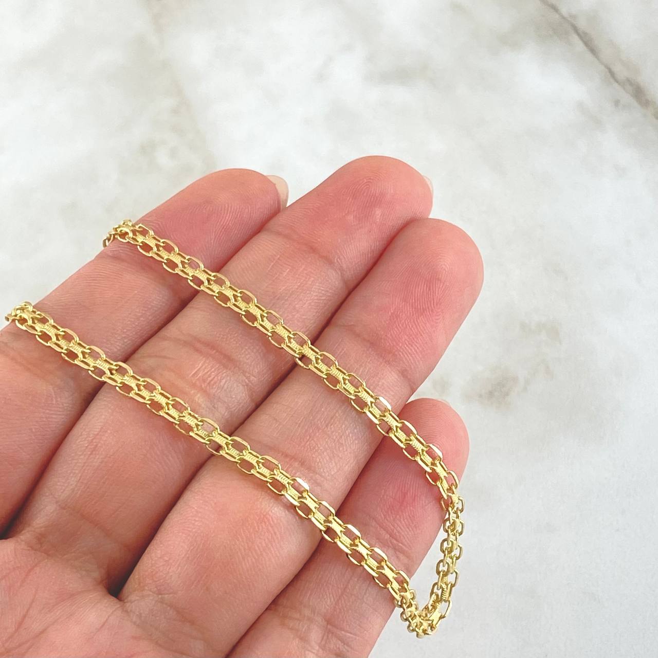 Bismark Chain 9.2gr / 23.6in / +0 18K Gold *