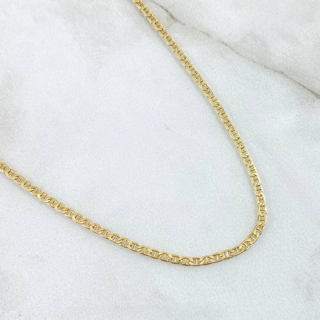 Cadena Escalera 2.55gr / 45cm / +3 Oro 18K *
