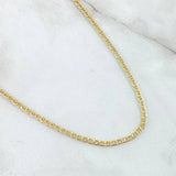 Flat Mariner Chain 3.3gr / 19.7in / +3 18K Gold ©