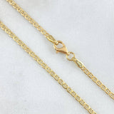 Cadena Escalera 2.55gr / 45cm / +3 Oro 18K *