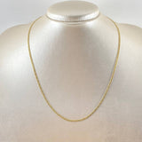 Flat Mariner Chain 3.3gr / 19.7in / +3 18K Gold ©