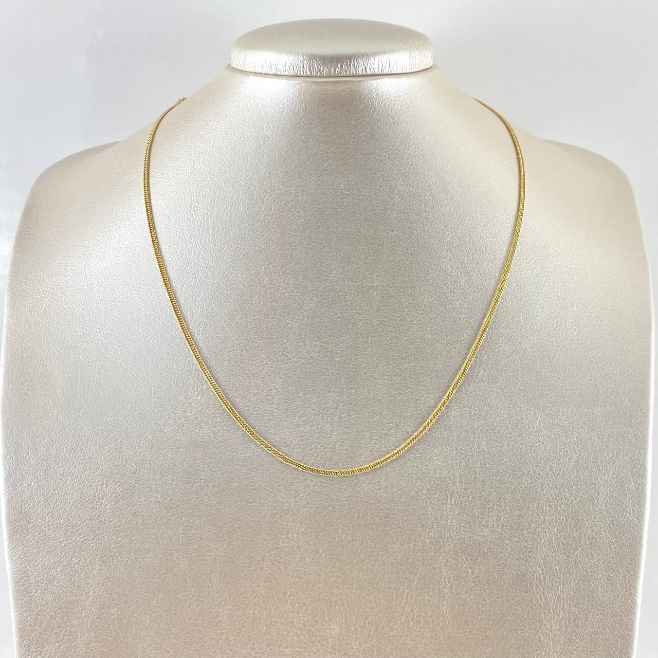 Cuban Links Tibetan 1.85gr / 45cm / 1.8mm Yellow Gold +1 18K *