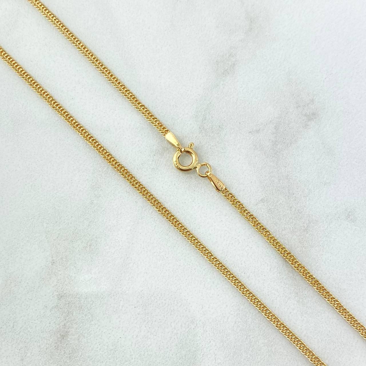 Cuban Links Tibetan 2.05gr / 50cm / 1.8mm Yellow Gold +1 18K ©