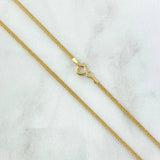 Cuban Links Tibetan 1.85gr / 45cm / 1.8mm Yellow Gold +1 18K *