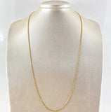 Cadena Panzer 6.7gr / 60cm / 1.9mm Oro Amarillo +1 18K