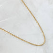 Cadena Panzer 6.45gr / 60cm / 1.9mm Oro Amarillo +1 18K *