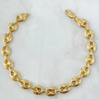Bracelet GC 7.45gr / 21cm / 8.2mm Smooth 18K Yellow Gold *