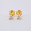 Topos Trio Colmena 0.55gr / 3.7mm Oro Amarillo 18K
