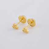 Topos Trio Colmena 0.55gr / 3.7mm Oro Amarillo 18K