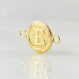 Charm Letter B 0.6gr / 0.7in / 18K Gold ©