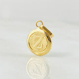 Dije Letra Z 0.6gr / 2cm / Oro Amarillo 18K