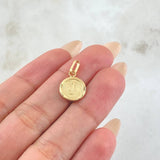 Pendant Letter J 0.65gr / 0.8in / 18K Gold