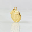 Pendant Letter D 0.6gr / 0.8in / 18K Gold