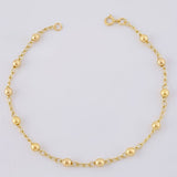 Pulso Tipo Militar Liso 1.75 g / 7 1/4 in / 3 mm Oro Amarillo 18K