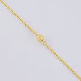 Cadena Aro Seguido Silueta Corazón 4 g / 17 in / 1.6 mm Oro Amarillo 18K