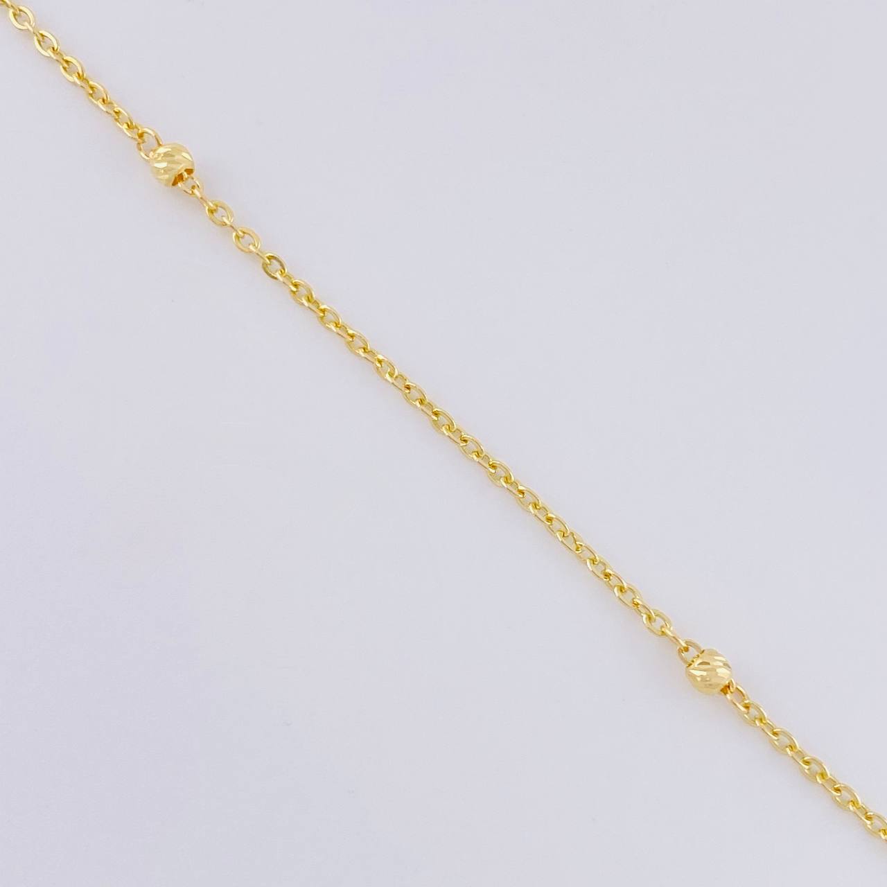Cadena Aro Seguido Silueta Corazón 3.65 g / 17 1/4 in / 1.55 mm Oro Amarillo 18K