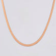 Cadena Espejo 3.5 g / 17 3/4 in / 2 mm Oro Rosa 18K (oferta)