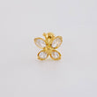 Piercing Mariposa 0.4 g / 1/2 in Oro Amarillo 18K