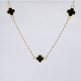 Cadena Aro Seguido Trebol 5.85 g / 20 in / 1.5 mm Oro Amarillo 18K