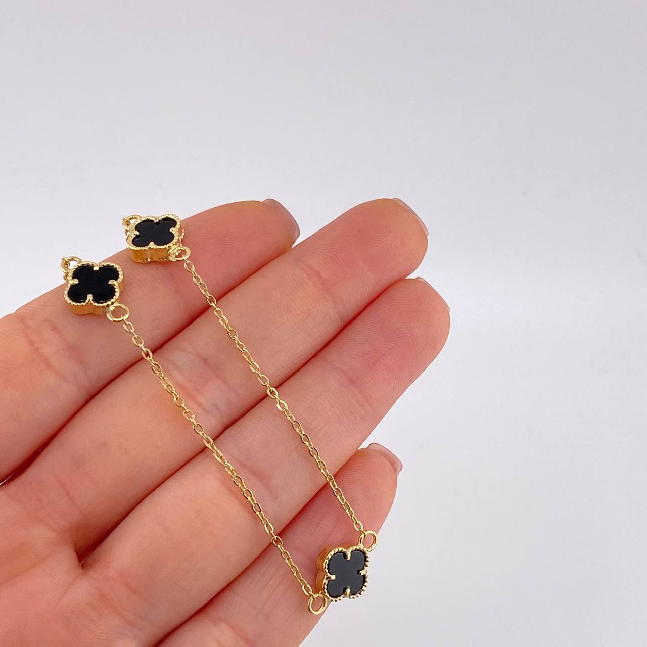 Cadena Aro Seguido Trebol 5.85 g / 20 in / 1.5 mm Oro Amarillo 18K