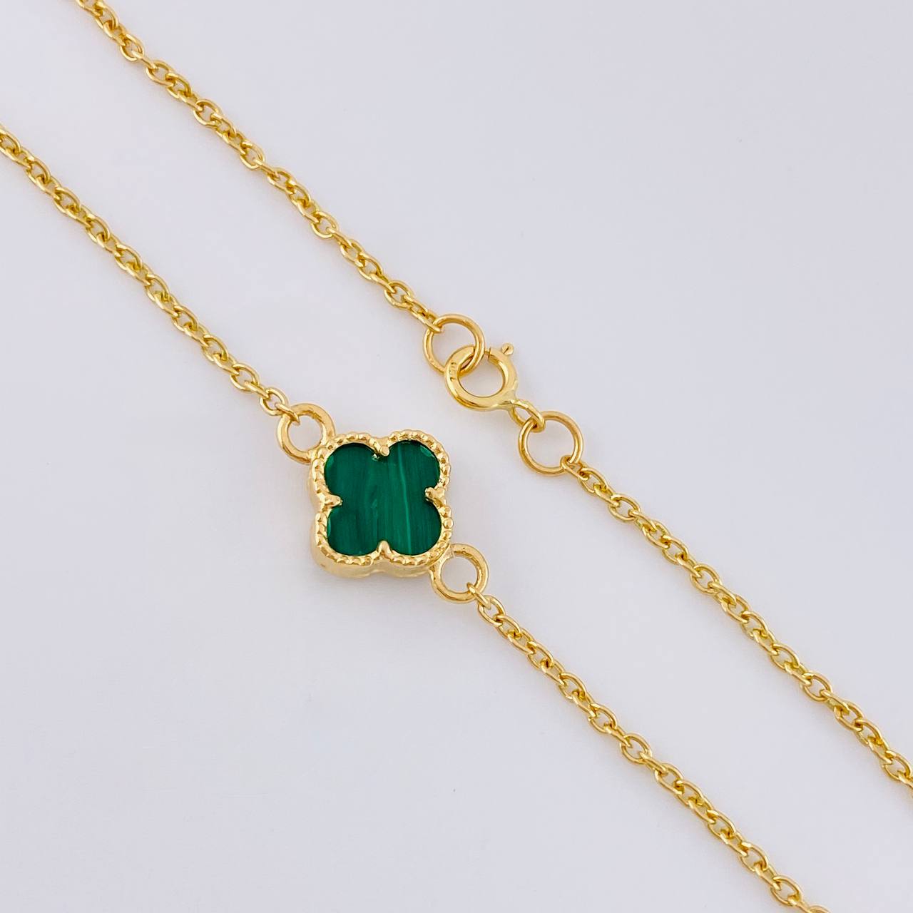 Cadena Aro Seguido Trebol 5.75 g / 20 in / 1.5 mm Oro Amarillo 18K