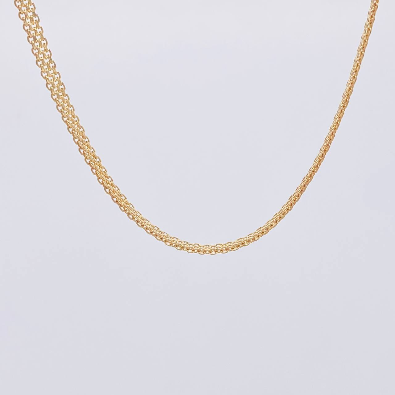 Cadena China 15.05 g / 24 in / 4.5 mm Oro Amarillo 18K
