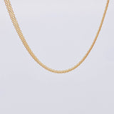 Cadena China 15.05 g / 24 in / 4.5 mm Oro Amarillo 18K