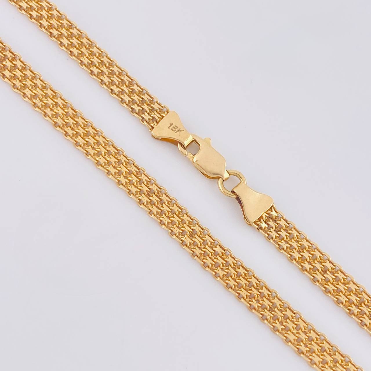 Cadena China 15.05 g / 24 in / 4.5 mm Oro Amarillo 18K