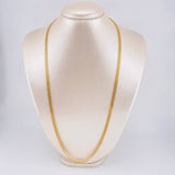 Cadena China 15.05 g / 24 in / 4.5 mm Oro Amarillo 18K