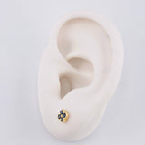 Topos Trebol 1 g / in / 5.1 mm Oro Amarillo 18K
