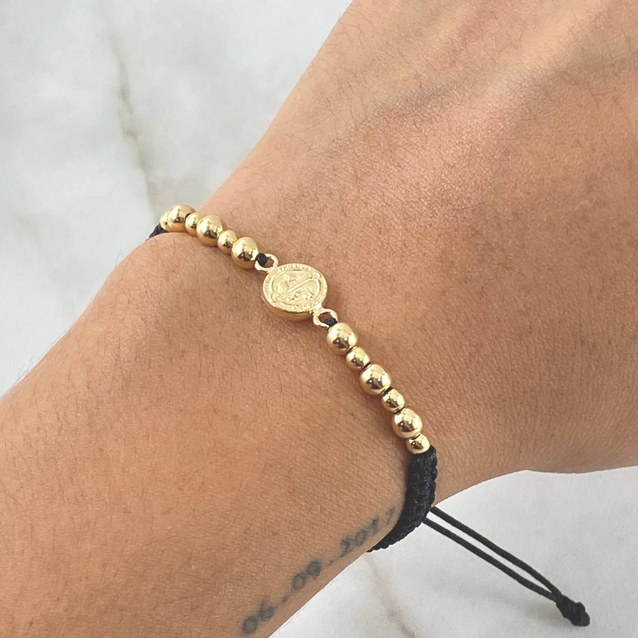 Black San Benito Bracelet 1.25gr / 18K Gold *