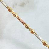Pulso Rustico 6.5gr / 20cm / Oro 18K