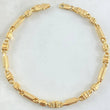 Pulso Rustico 6.25gr / 20cm / Oro 18K