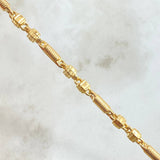 Pulso Rustico 6.25gr / 20cm / Oro 18K