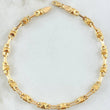 Pulso Rustico 4.1gr / 21cm / Oro 18K