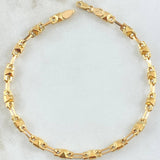 Pulso Rustico 4.1gr / 21cm / Oro 18K