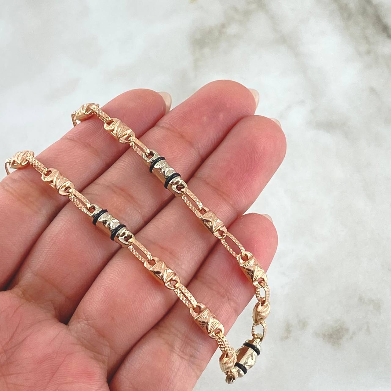 Rustic Chain 12.05gr / 60cm (23.6in) / 18K Gold