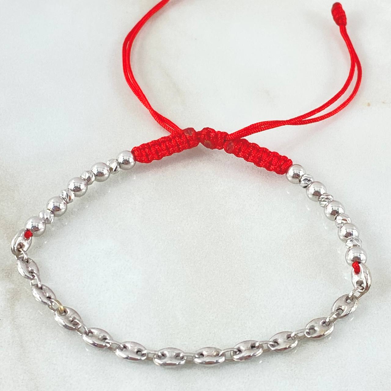 Pulsera Roja Retazo GC 2.7gr / Oro 18K