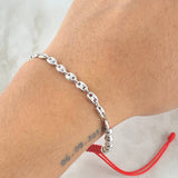 Pulsera Roja Retazo GC 2.7gr / Oro 18K