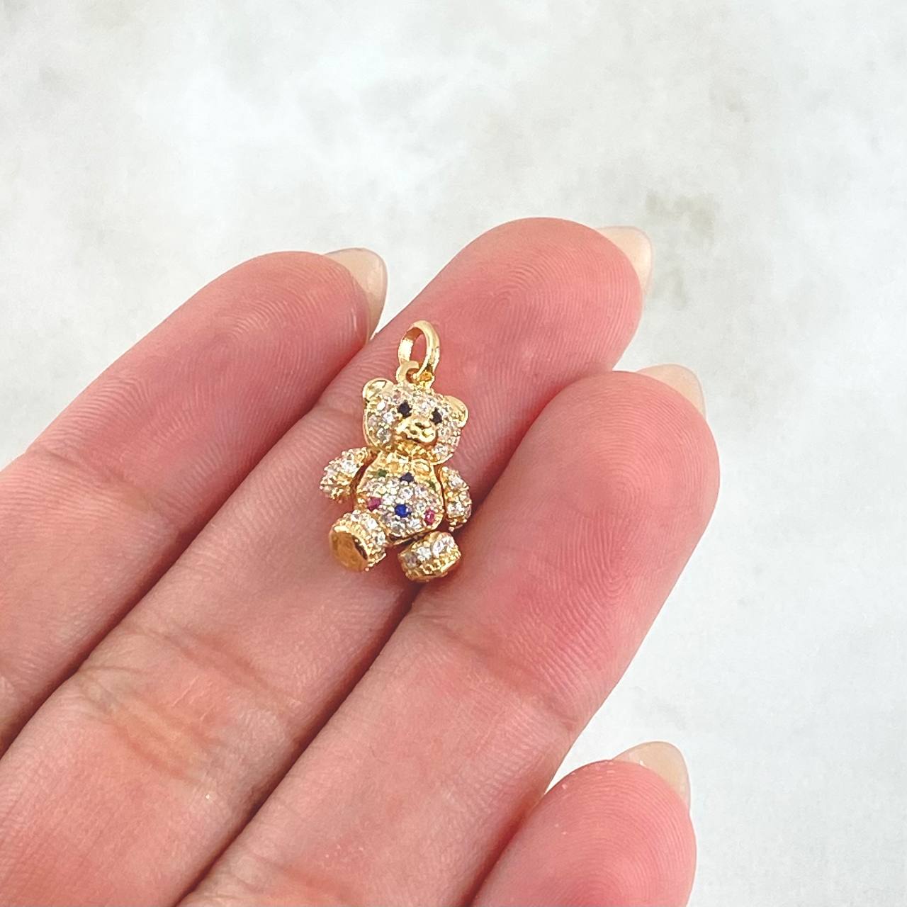 Pendant Bear 2.4gr / 2cm / 18K Gold