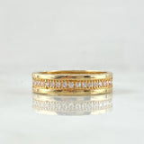 Anillo Rustico 4.2gr / T10 / Oro 18K