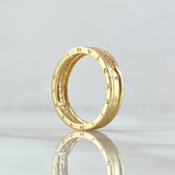 Anillo Rustico 4.2gr / T7 1/2 / Oro 18K