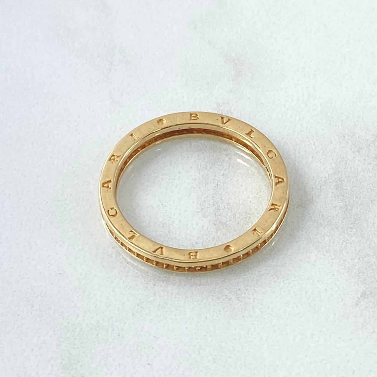 Rustic Ring 3.75gr / Size 7 3/4 / 18K Gold