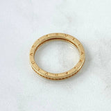 Rustic Ring 3.75gr / Size 7 3/4 / 18K Gold