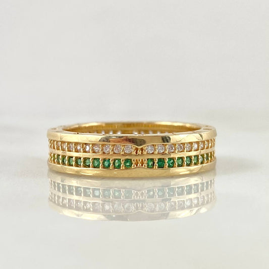 Rustic Ring 5.2gr / Size 7 / 18K Gold