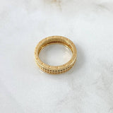Rustic Ring 5.2gr / Size 7 / 18K Gold