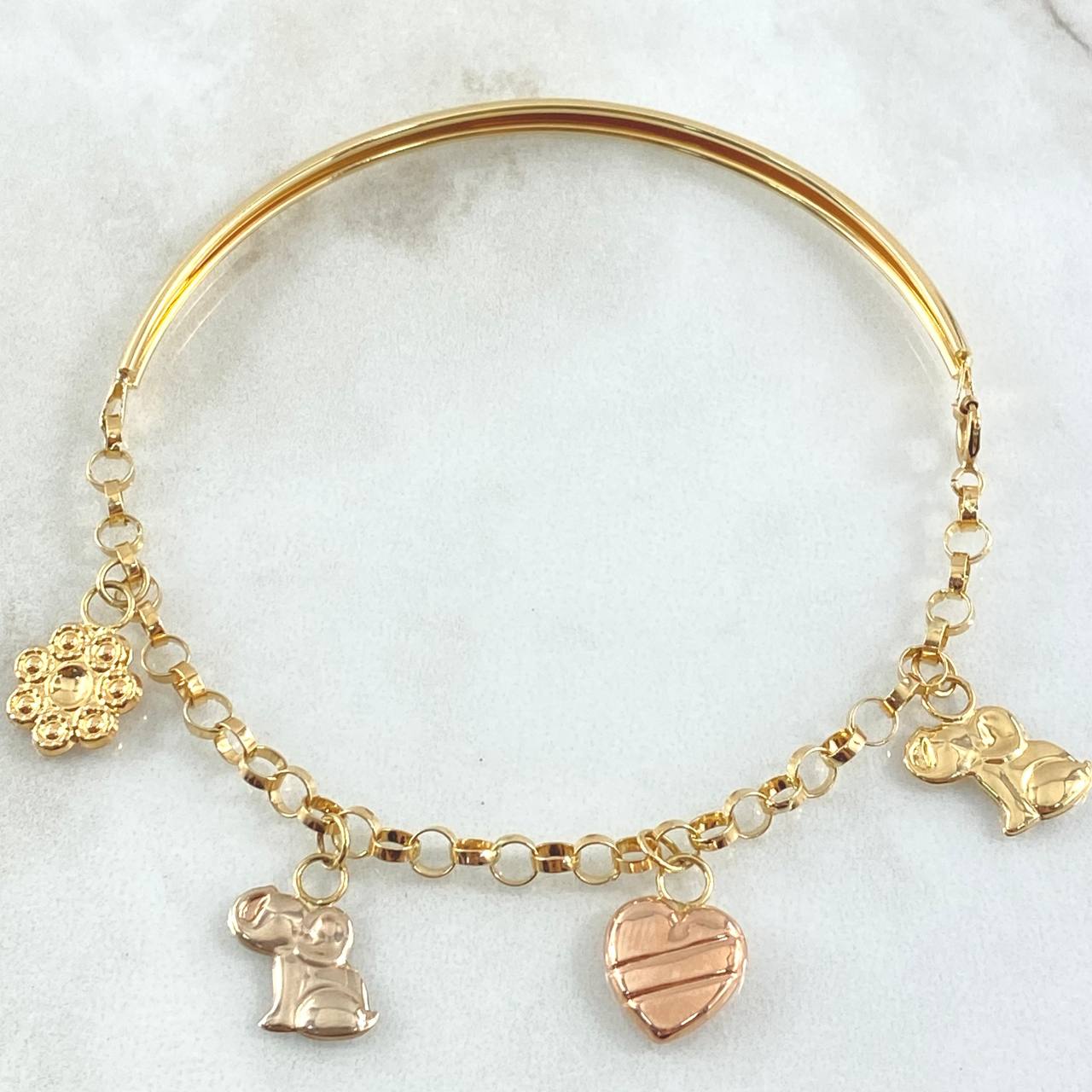 Pulso Charms 5.7gr / 19cm / Oro 18K ©