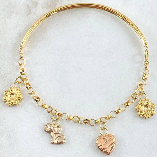 Pulso Charms  5.6gr / 19cm / Oro 18K *