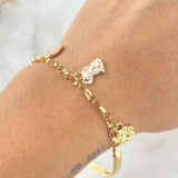Pulso Charms  5.6gr / 19cm / Oro 18K *